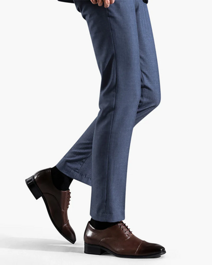 Leather business shoes